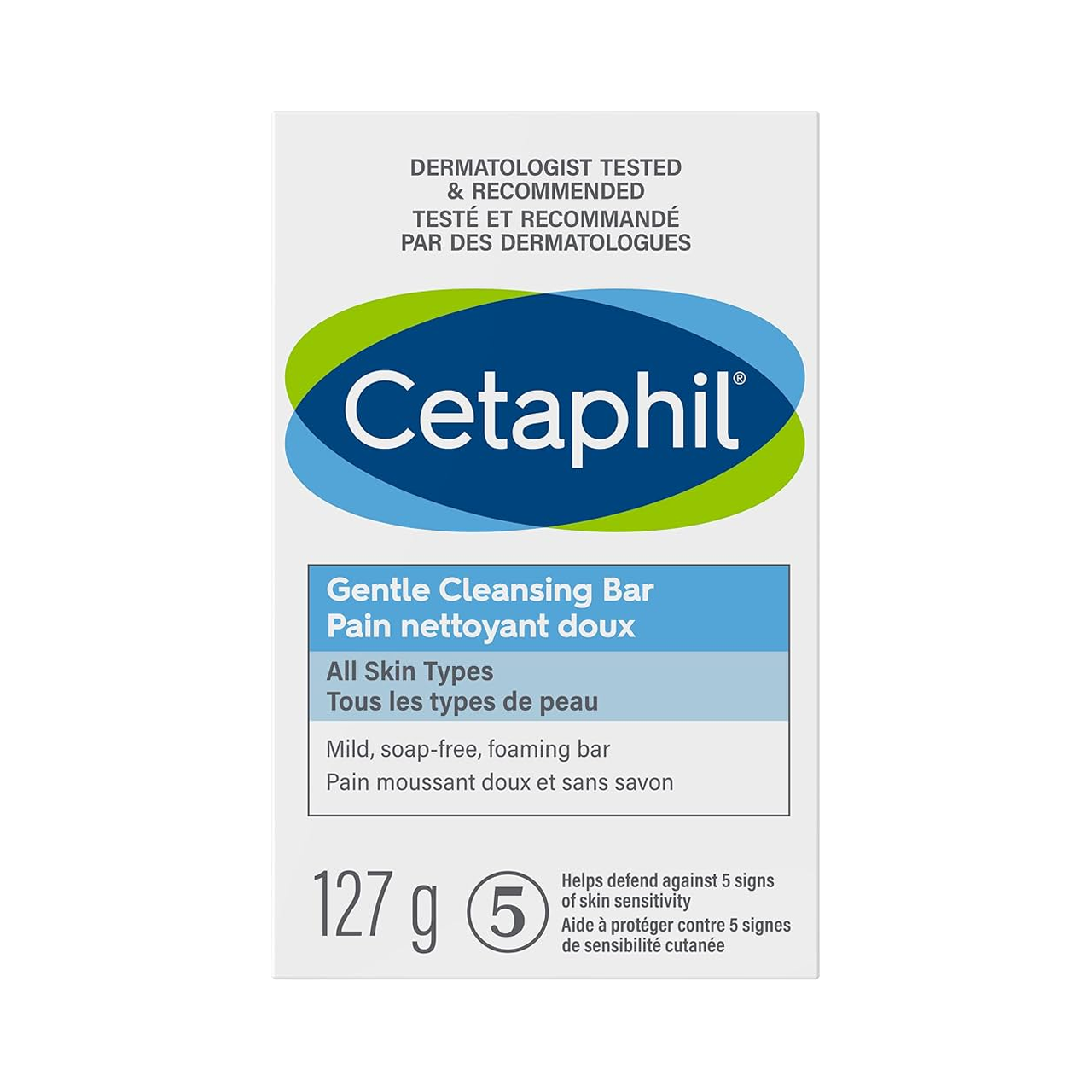 CETAPHIL BAR SOAP 127G SOOTHING FOR SENSITIVE DRY AND NORMAL SKIN
