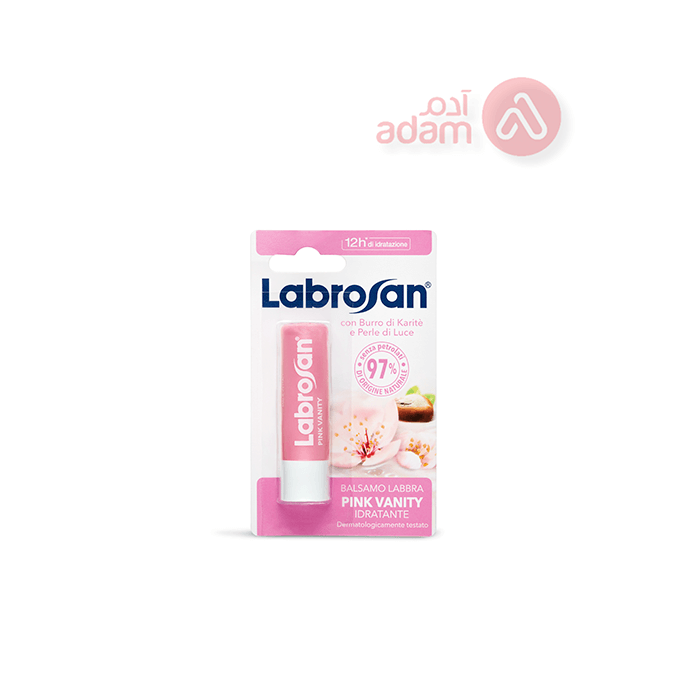LABROSAN BLISTER LIP BALM-PINK VANITY 12H 5.5ML