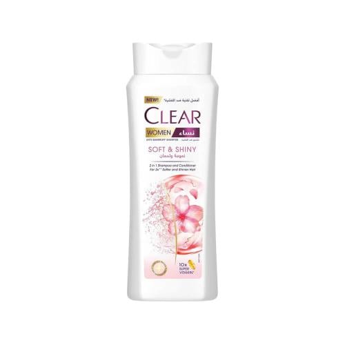 CLEAR SHAMPOO WOMEN 200ML SOFT &SHINY