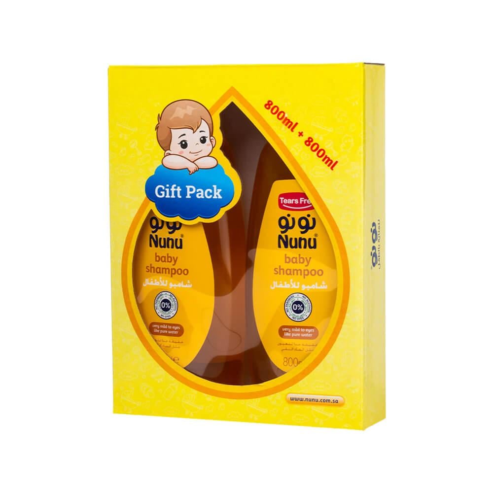 NUNU BABY SHAMPOO OFFER 800ML+800 ML