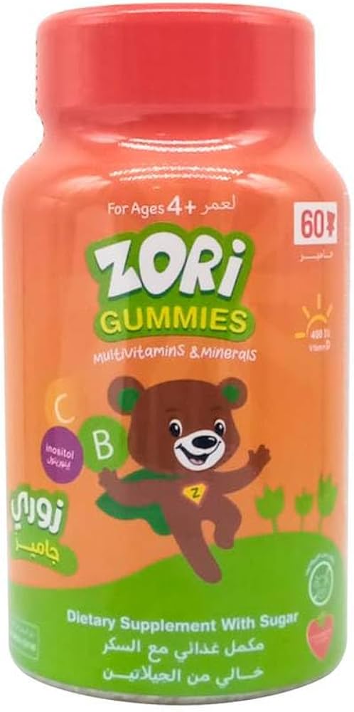ZORI GUMMIES NUTRITIONAL SUP. FOR CHILDREN 60 GUMMY