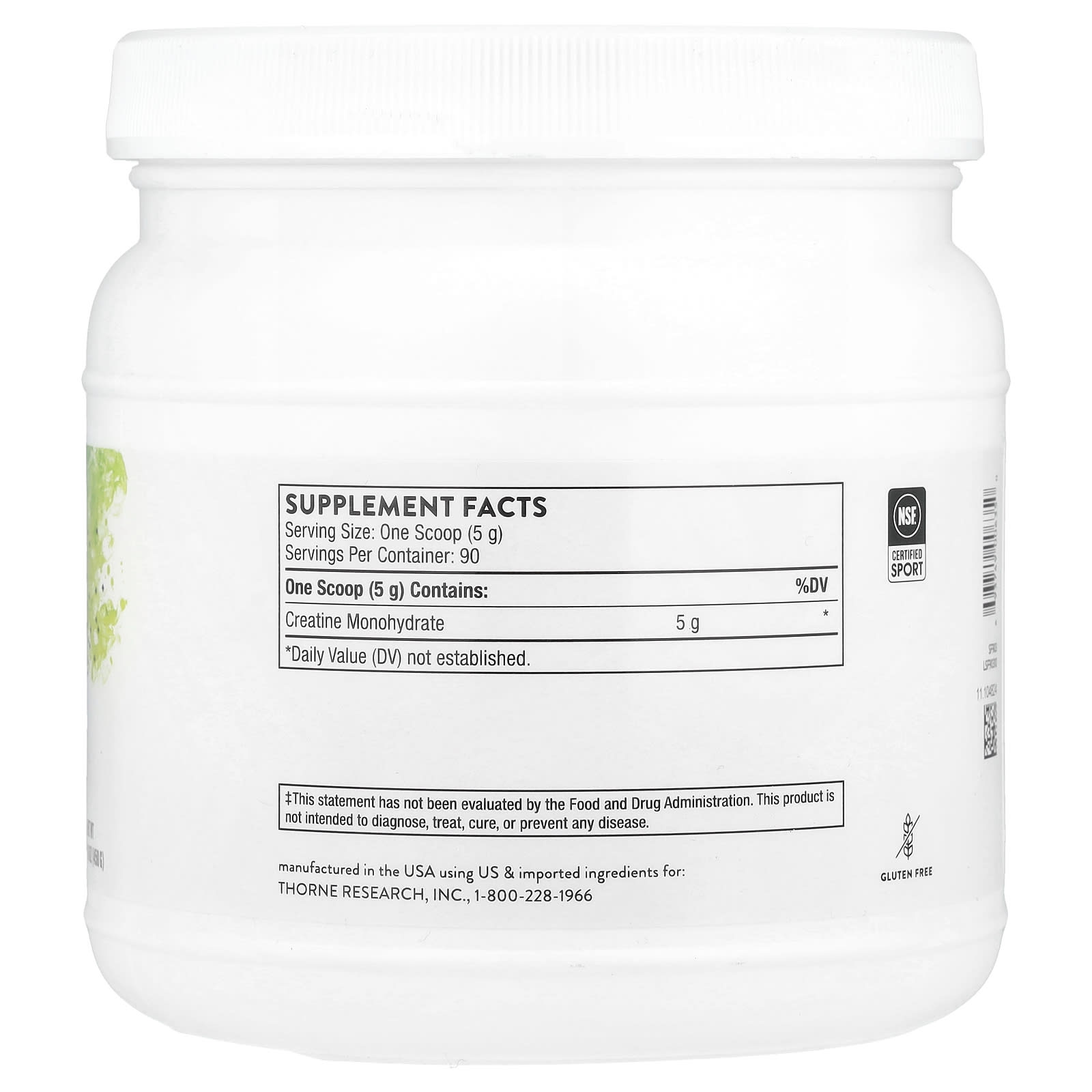 Thorne, Creatine, 16 oz (450 g)