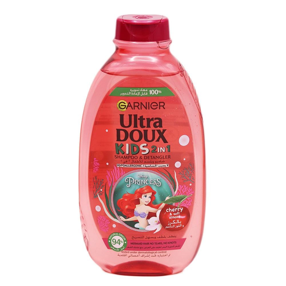 GARNIER ULTRA DOUX KIDS 2IN1 SHAMPOO&DETANGLER 400ML