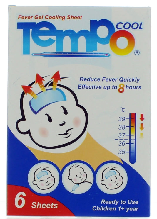 SAFA MED TEMPO COOLING 6 PATCH KIDS>1 YEAR