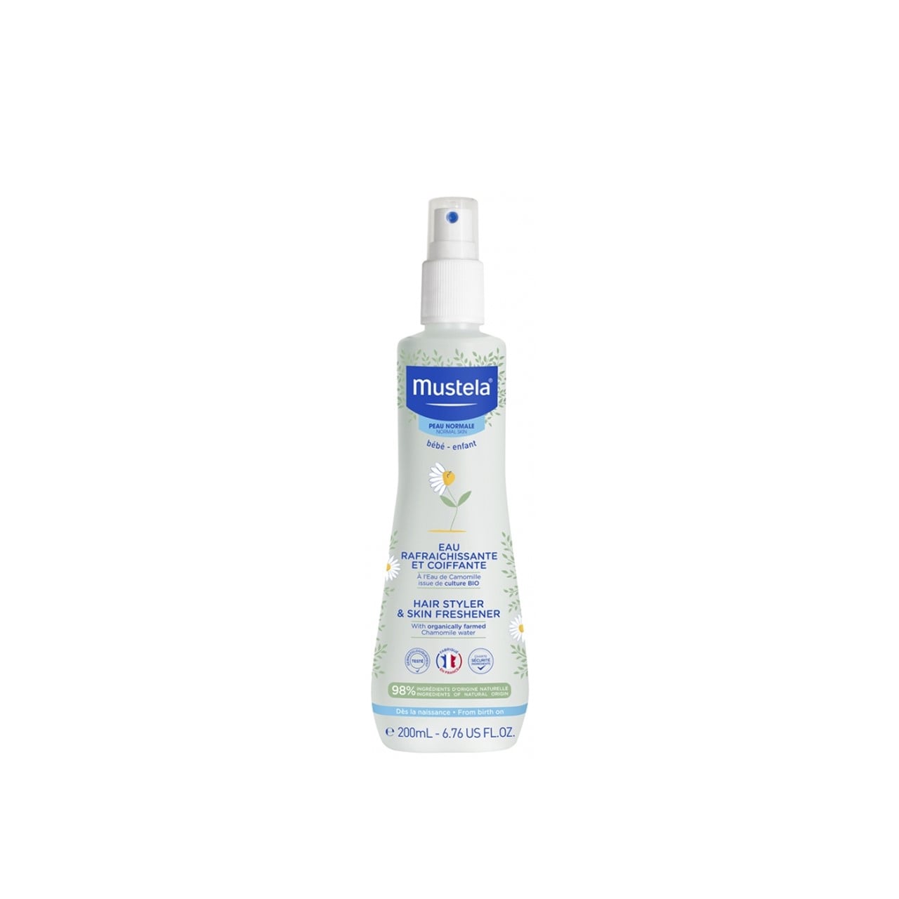 MUSTELA BABY HAIR STYLER AND SKIN FRESHENER 200ML