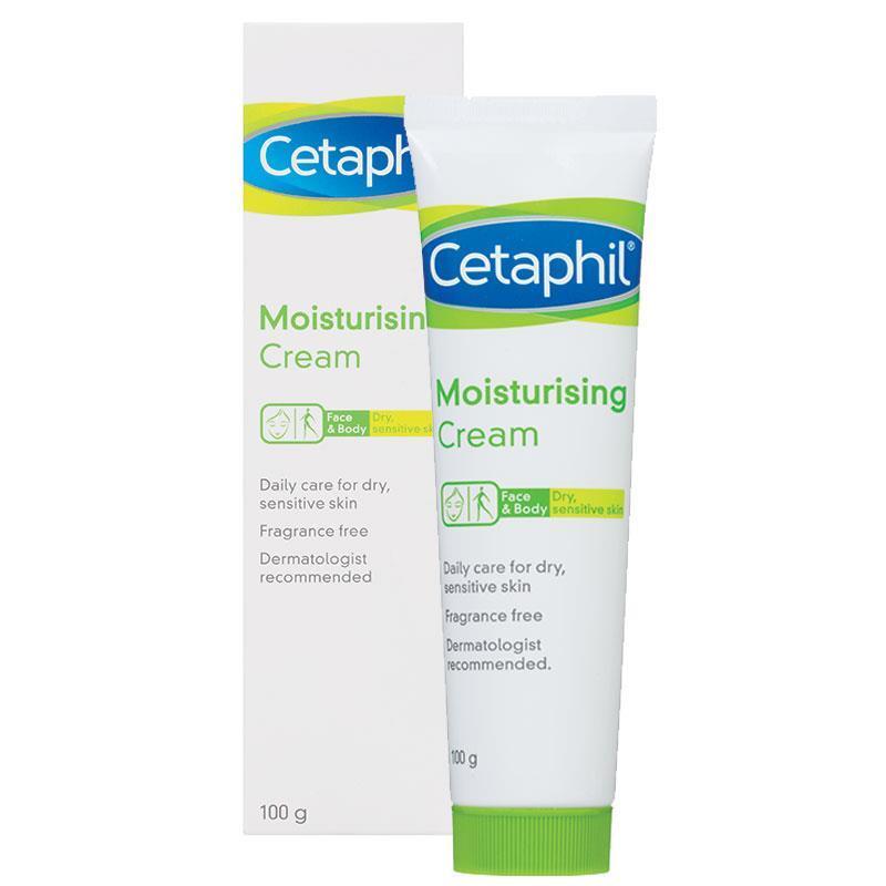 CETAPHIL MOISTURIZING CREAM 100G FOR DRY AND VERY DRY SKIN