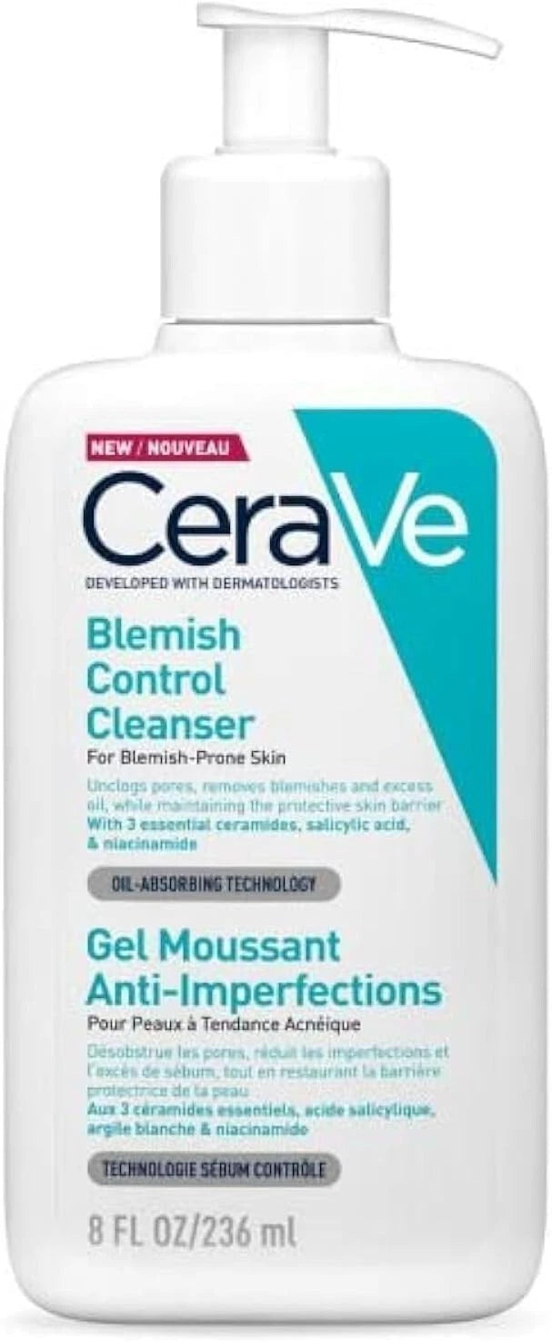 CERAVE FACE CLEANSING OIL 236ML BLEMISH CONTROL