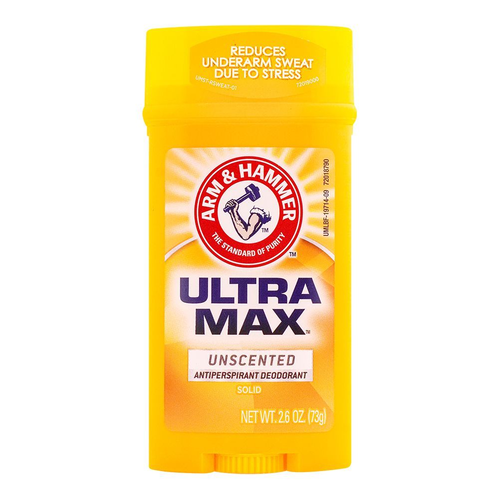 A&H ULTRA MAX FRESH STICK UNSCENTED 73G