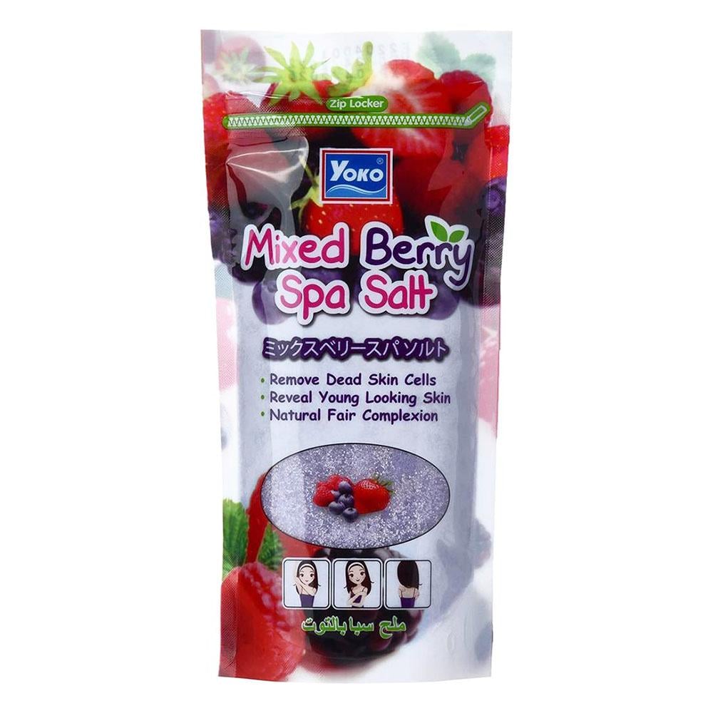 YOKO SPA SALT 300GM MIXED BERRY