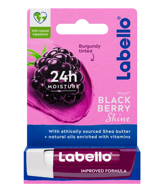 LABELLO LIP BALM 4.80G BLACKBERRY SHINE