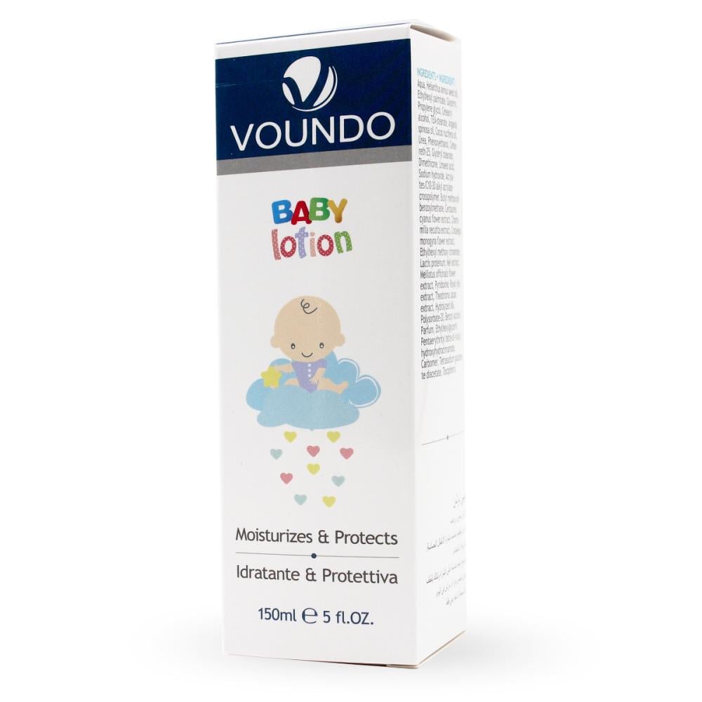VOUNDO BABY MOISTURIZES & PROTEC LOTION 150ML