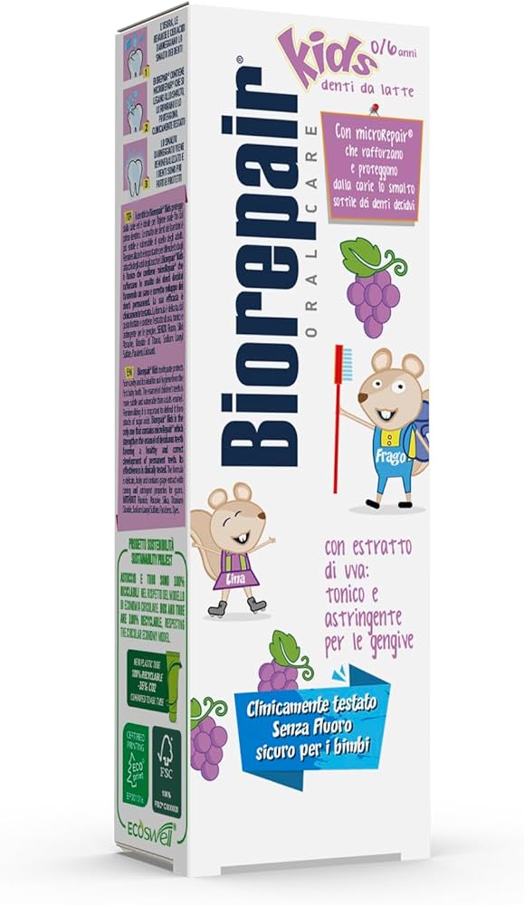 BIOREPAIR KIDS GRAPE T/P 0-6 YEARS