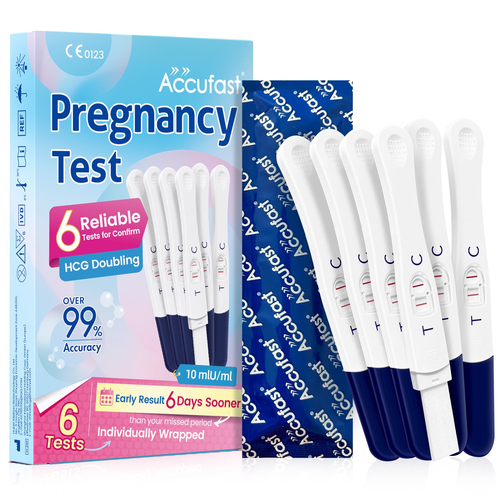 ACCUFAST PREGNANCY TEST 6.0MM