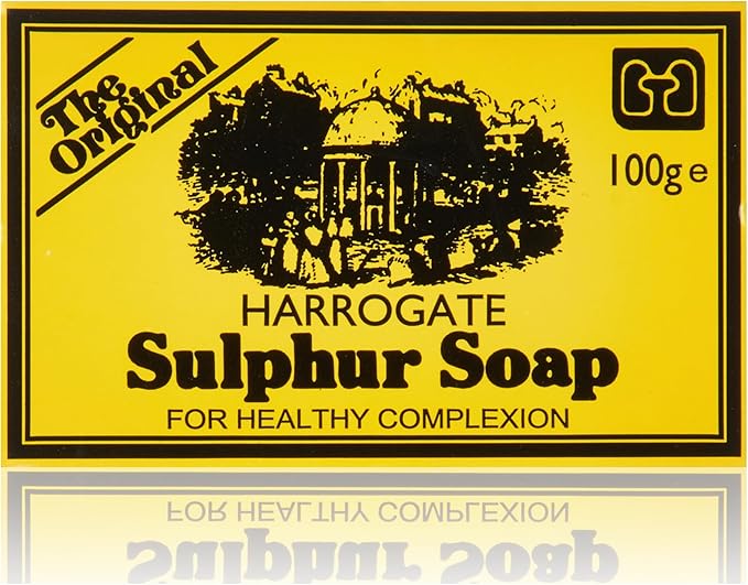 HARROGATE BAR SOAP 100G MILD MEDICINAL SULFUR FOR SKIN ENGLAND