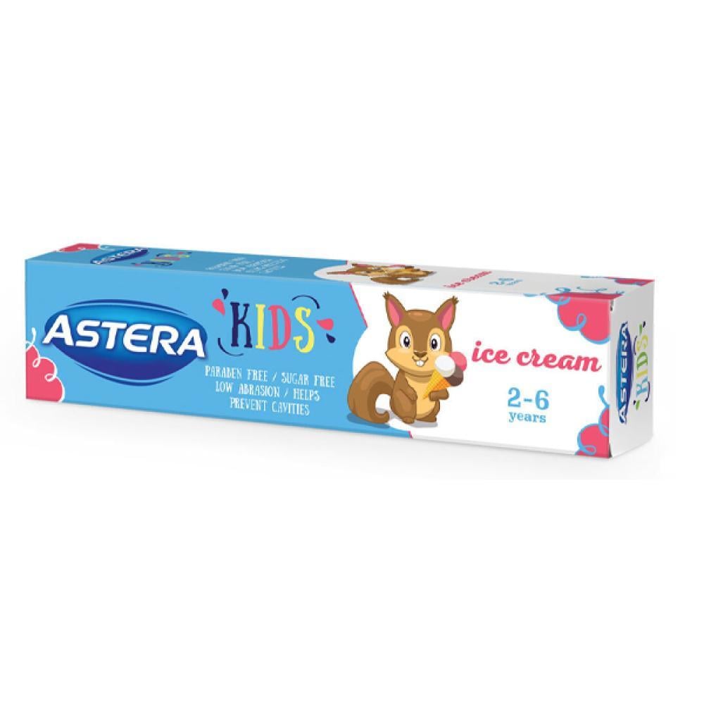 ASTERA KIDS TOOTHPASTE ICE CREAM 2-6Y 50ML
