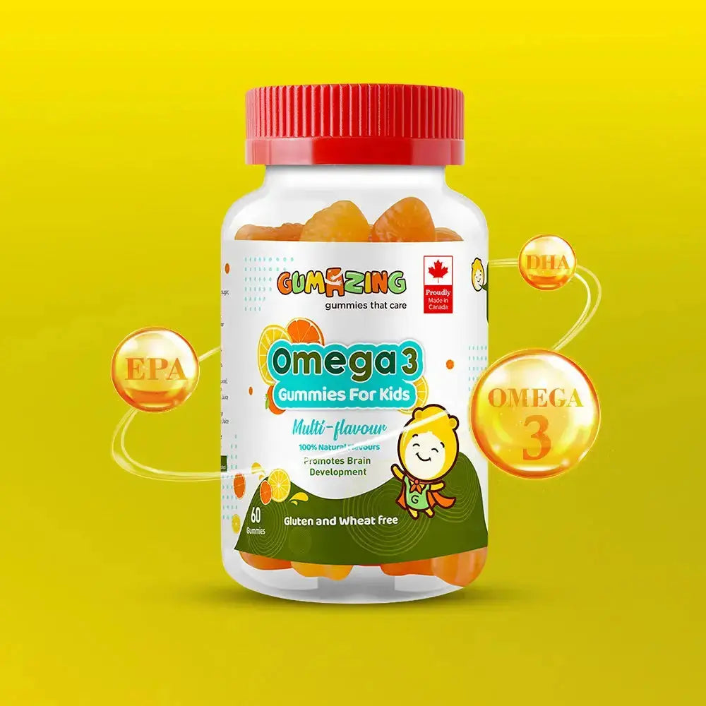 GUMAZING OMEGA 3 FOR KIDS 60 GUMMIES