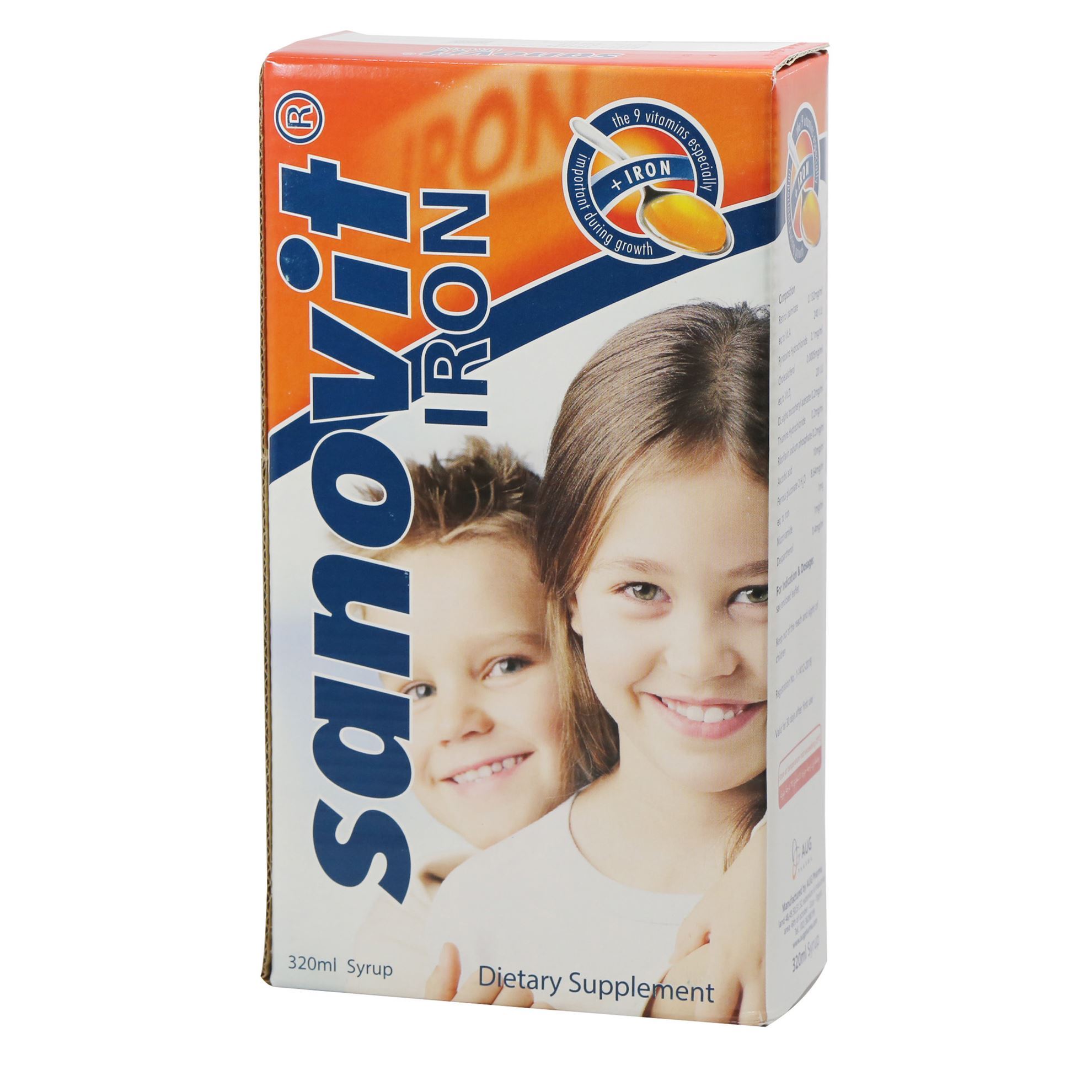 SANOVIT SYRUP 320ML IRON