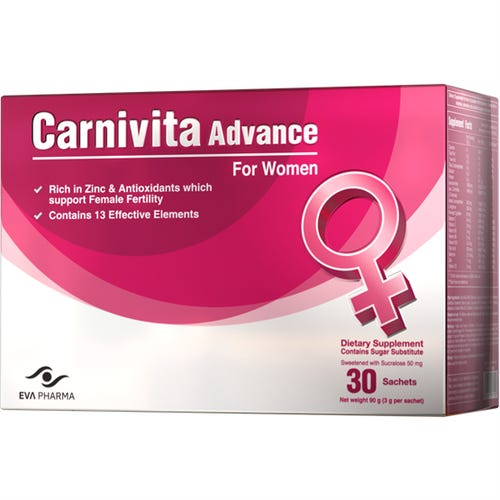 CARNIVITA ADVANCE FOR WOMEN 30 SACHETS