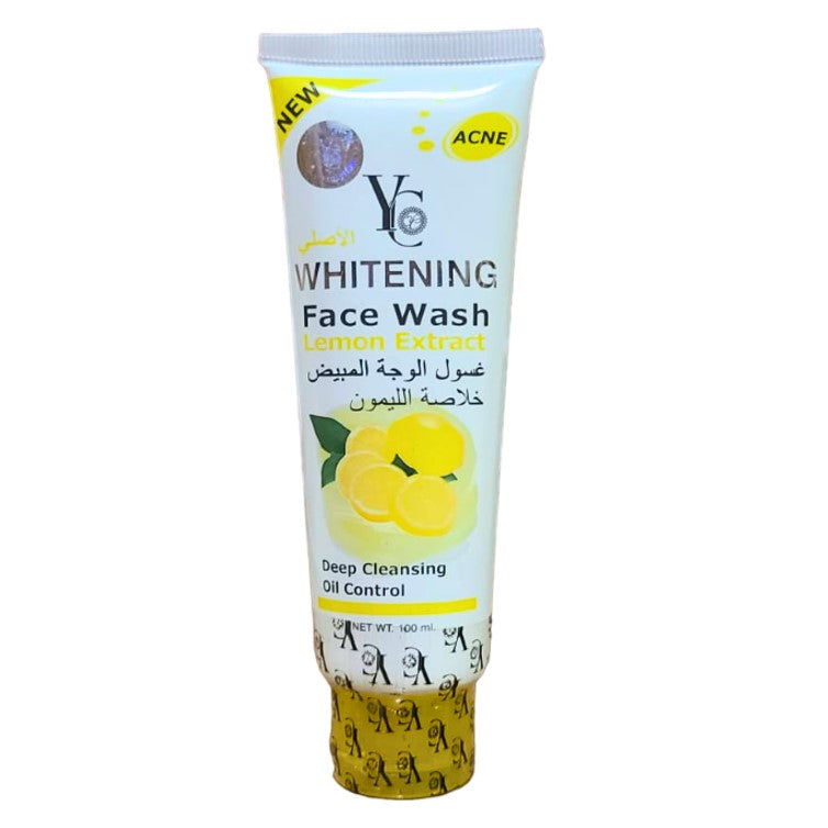 YC WHITENING FACE WASH LEMON EXTRACT 100ML
