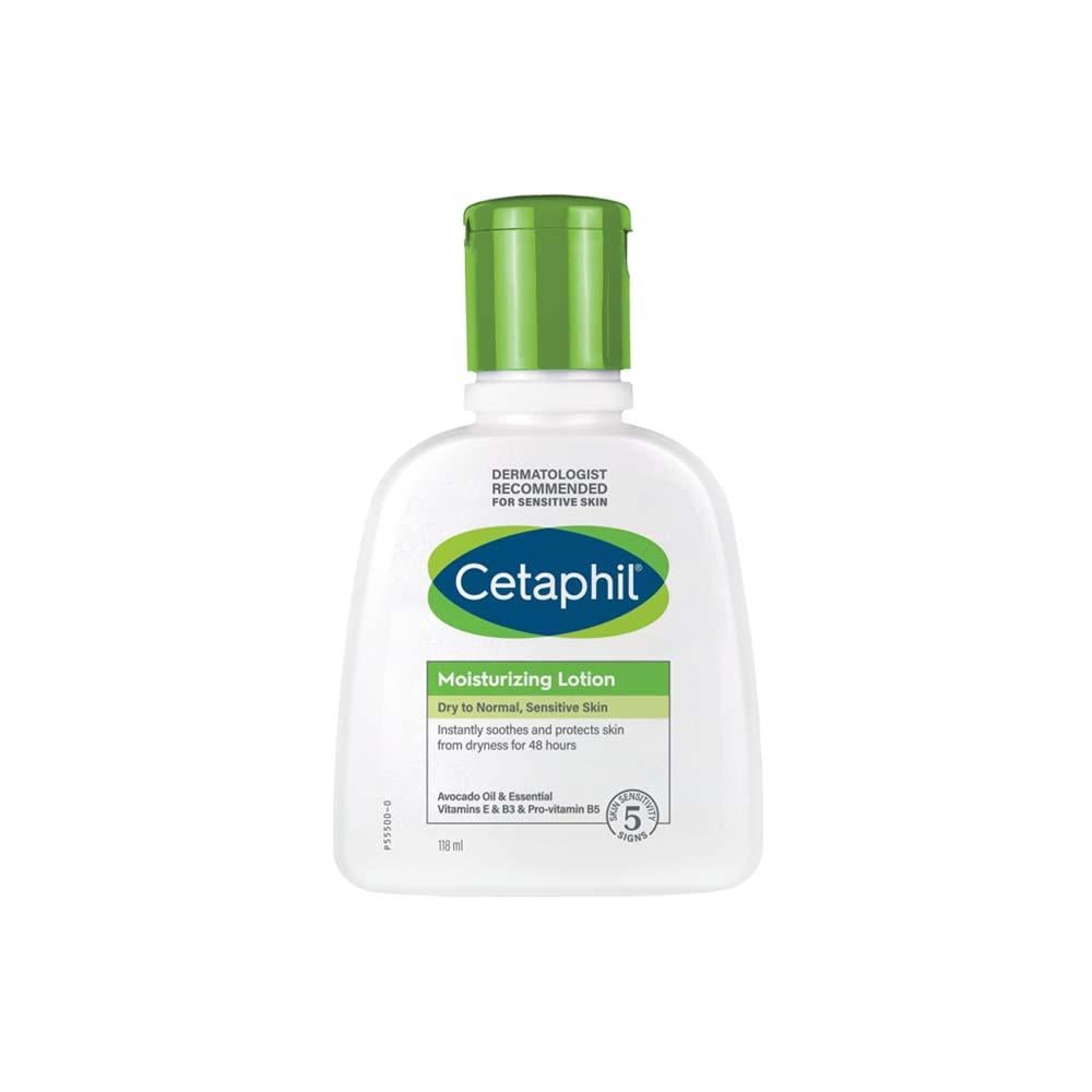 CETAPHIL MOISTURIZING LOTION 118ML FOR NORMAL AND SENSITIVE SKIN