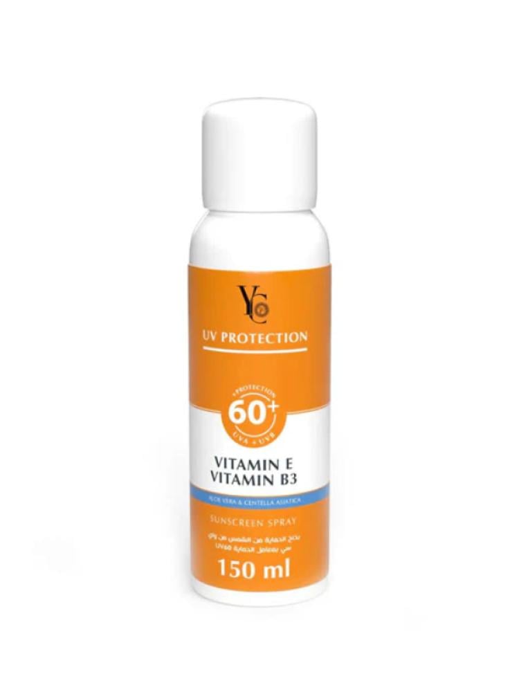 YC UV PROTECTION 60+ SUNSCREEN SPRAY 150ML