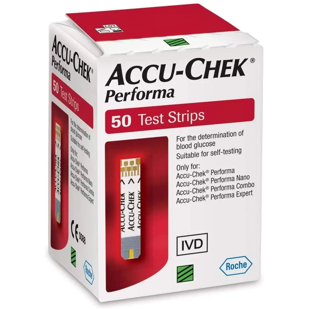 ACCU-CHEK PERFORMA 50PCS