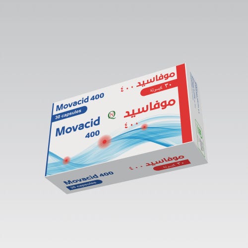 MOVACID 400MG 30CAP