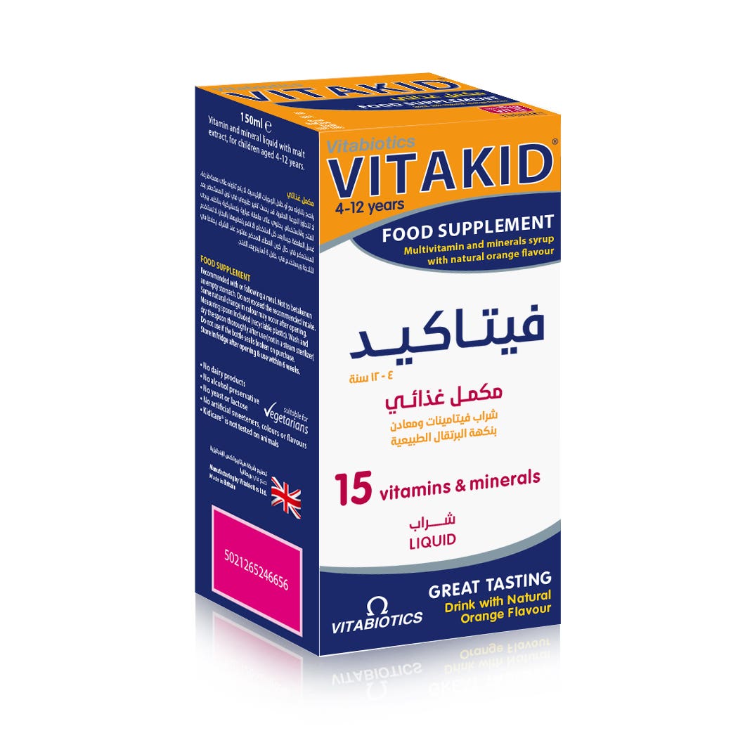 VITAKID MULTI-VITAMIN LIQUID 150ML