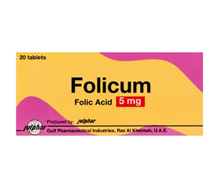 FOLICUM 5MG 20TAB