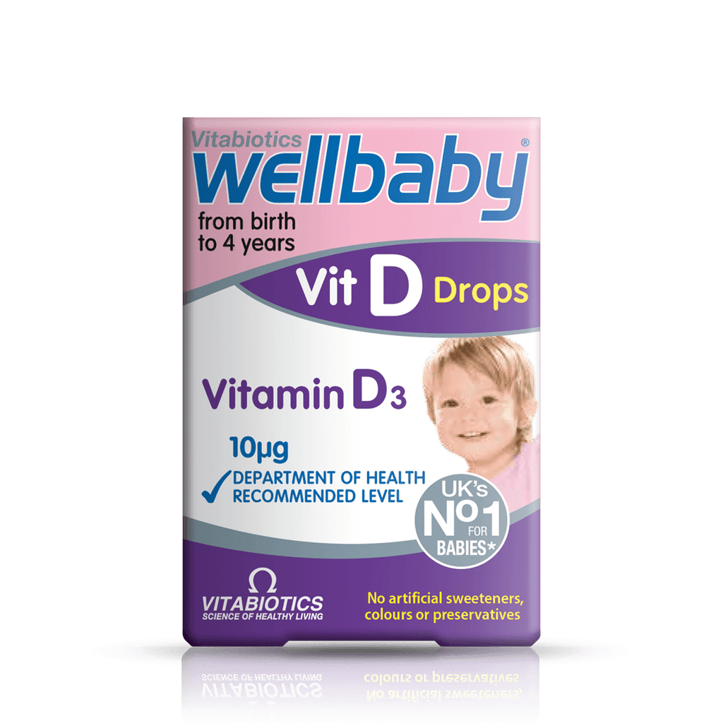 WELLBABY VITAMIN D3 DROPS 30ML