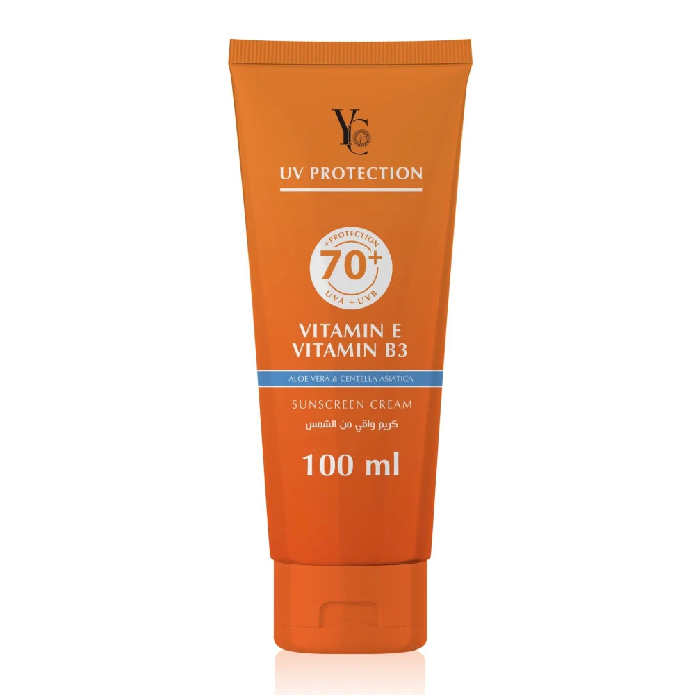 YC UV PROTECTION 70+SUNSCREEN CREAM 100ML