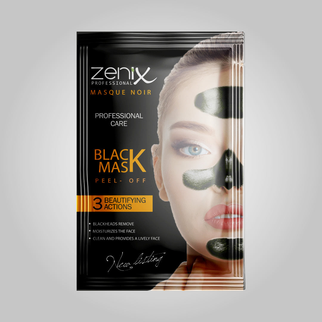 ZENIX BLACK FACE MASK SACHET